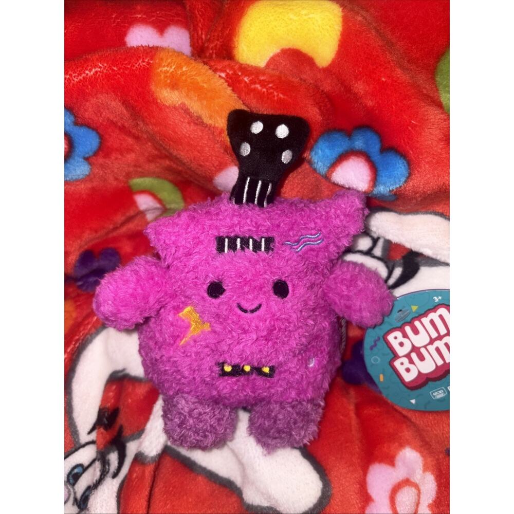 Bumbumz GENEVA Electric Guitar 4.5" Bum Bumz Plush RetroBumz NWT - Picture 2 of 8